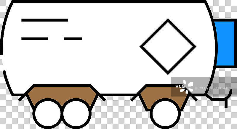 运输生物气罐图标颜色图片素材
