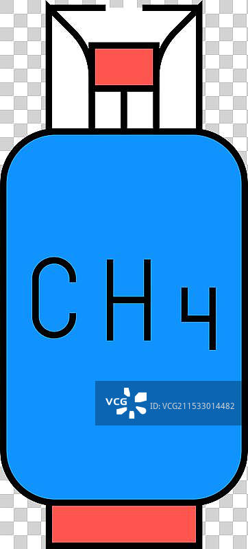 甲烷沼气图标颜色图片素材