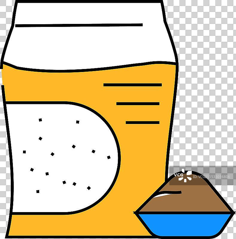 奇亚籽无麸质图标颜色图片素材