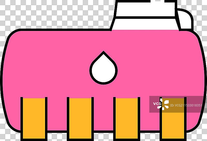 塑料坦克细节图标颜色图片素材