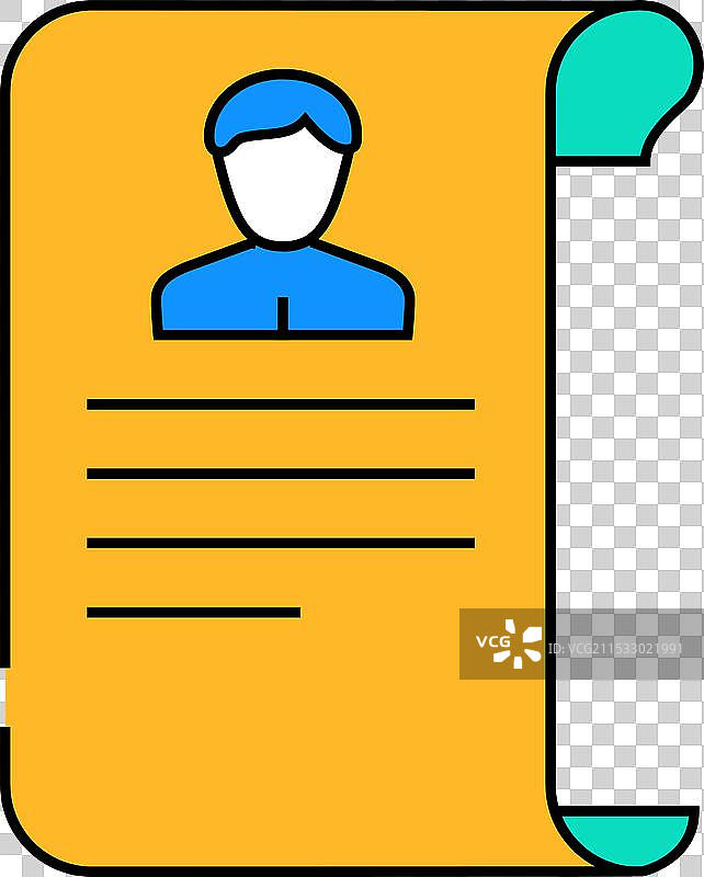 死亡证明图标颜色图片素材