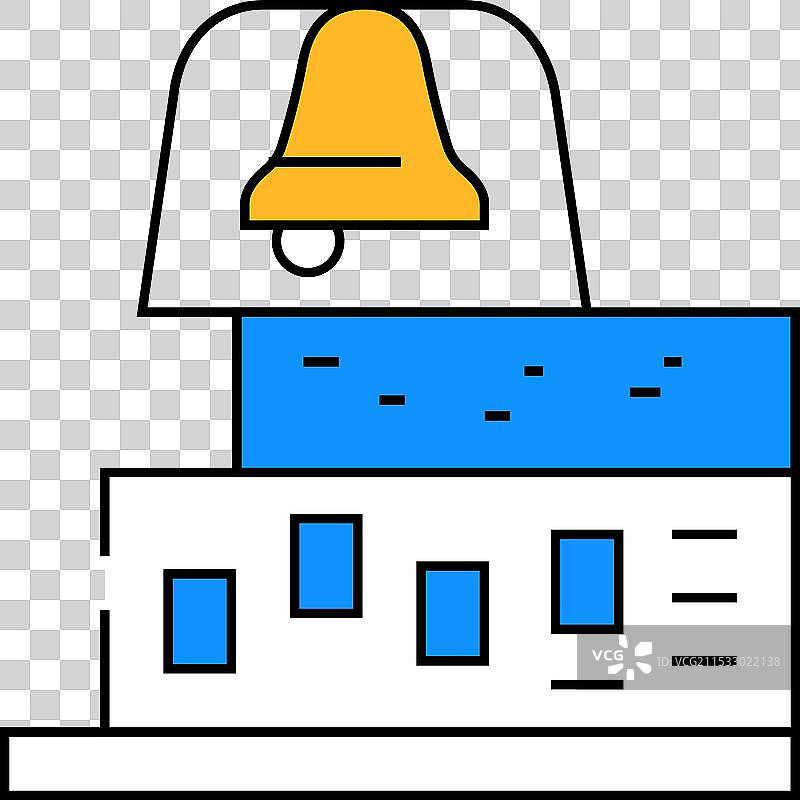 葬礼仪式图标颜色图片素材