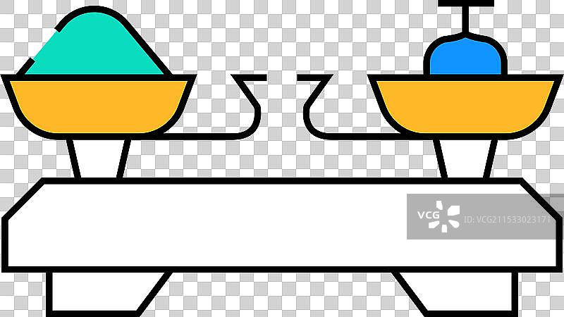 厨房秤图标颜色图片素材