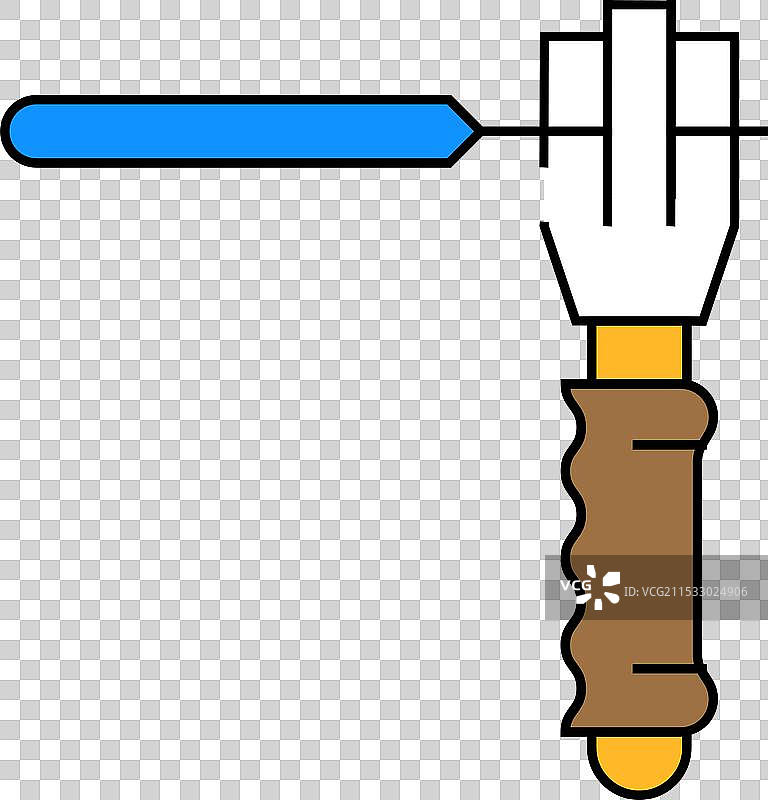 电极支架图标颜色图片素材