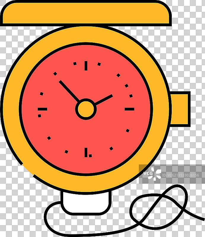 口袋钟表图标颜色图片素材