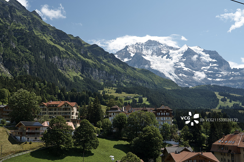 阿尔卑斯之夏图片素材