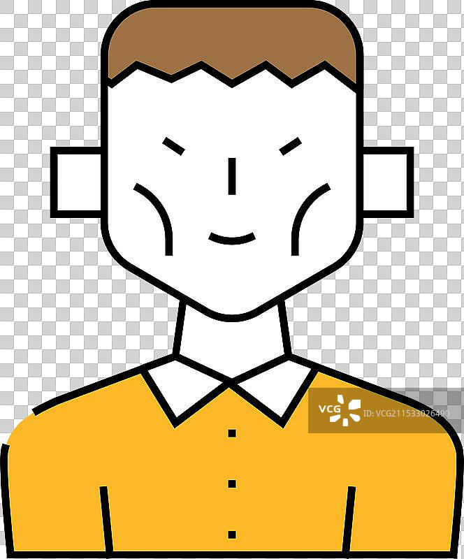 弗兰肯斯坦幻想角色图标颜色图片素材