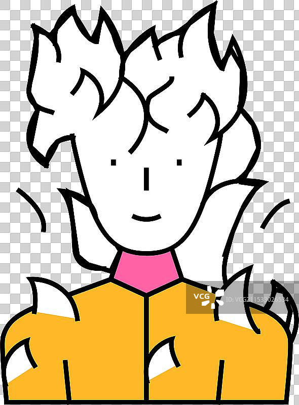 燃人节幻想角色图标颜色图片素材