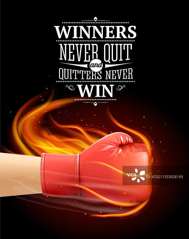 赢家与放弃者的名言图片素材