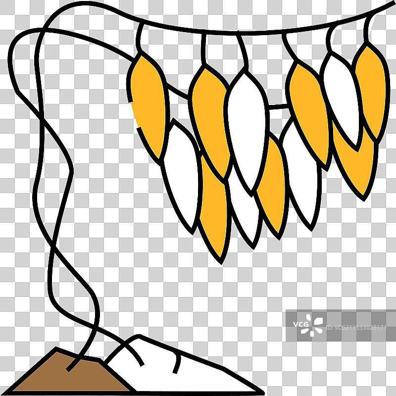 巨藻图标颜色图片素材