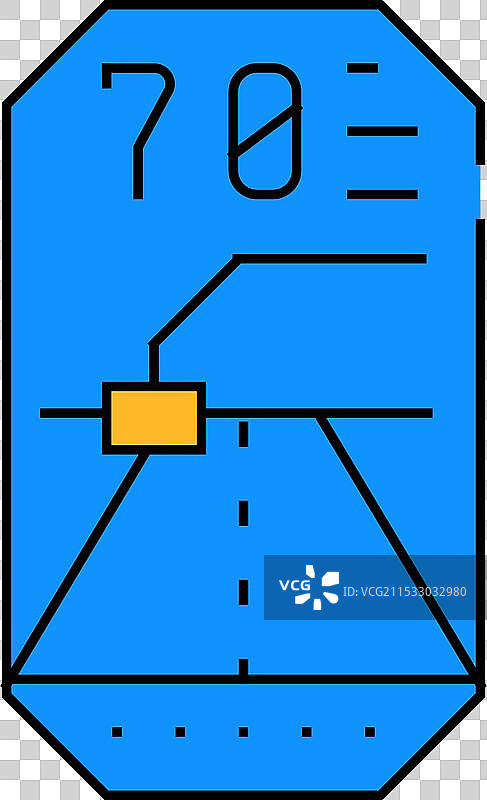 道路激光雷达取景器图标颜色图片素材