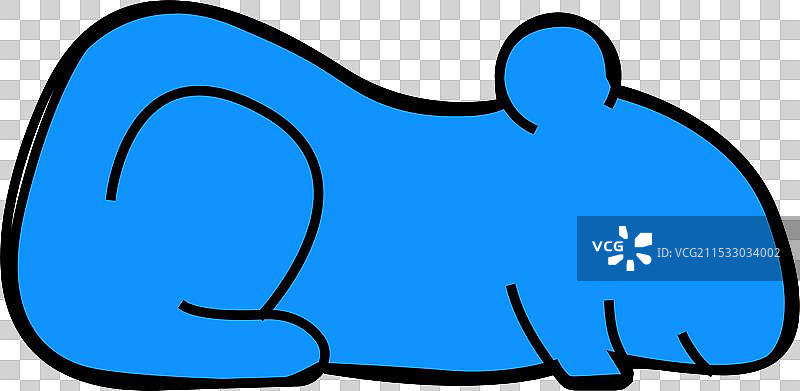 仓鼠宠物动物图标颜色图片素材