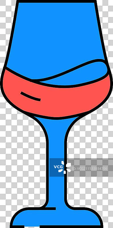 酒杯图标颜色图片素材