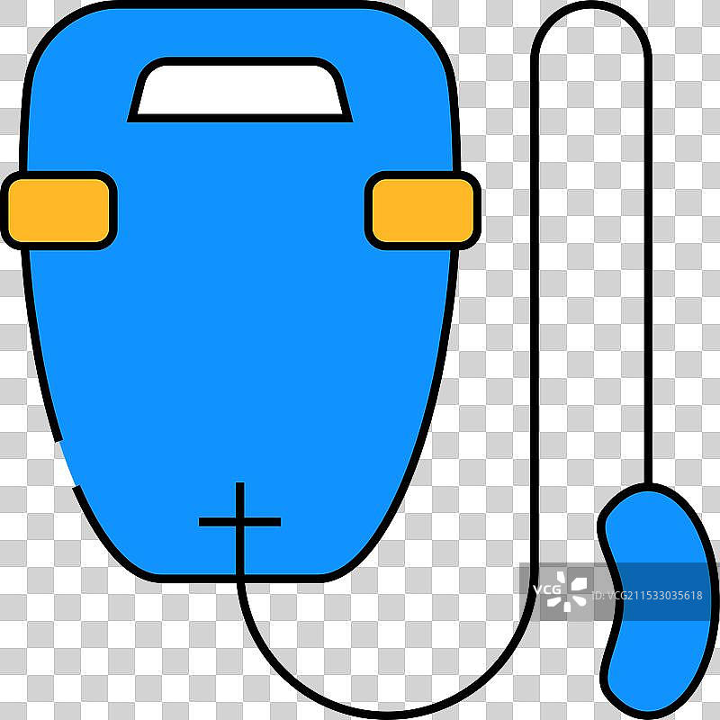 浮标潜水设备图标颜色图片素材