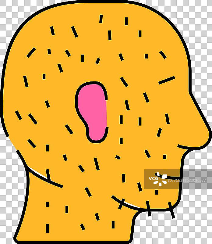 多毛症皮肤病图标颜色图片素材