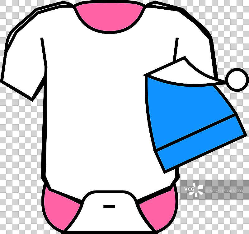 新生儿婴儿衣物图标颜色图片素材