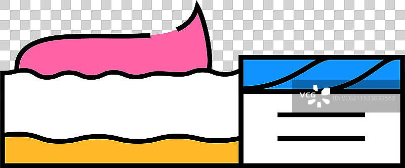 专业护肤霜图标颜色图片素材