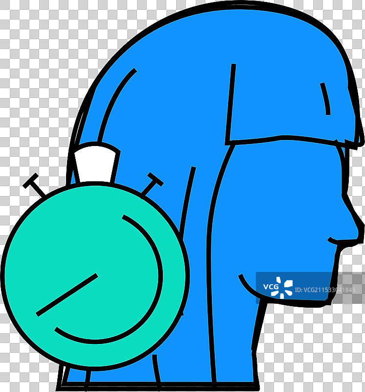 美容院治疗时间图标颜色图片素材