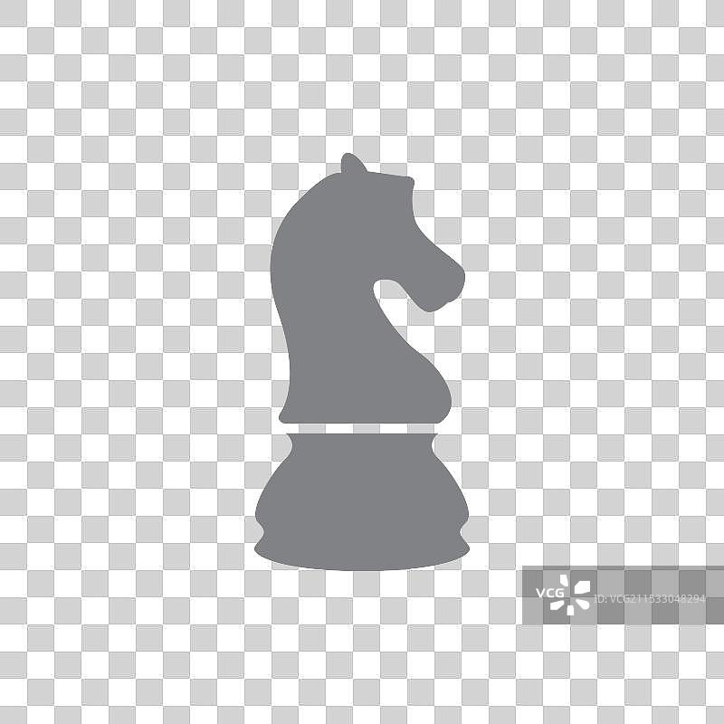 骑士象棋图标 EPS 10 可编辑图片素材