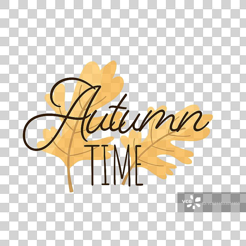 秋季氛围的季节性方形模板与图片素材