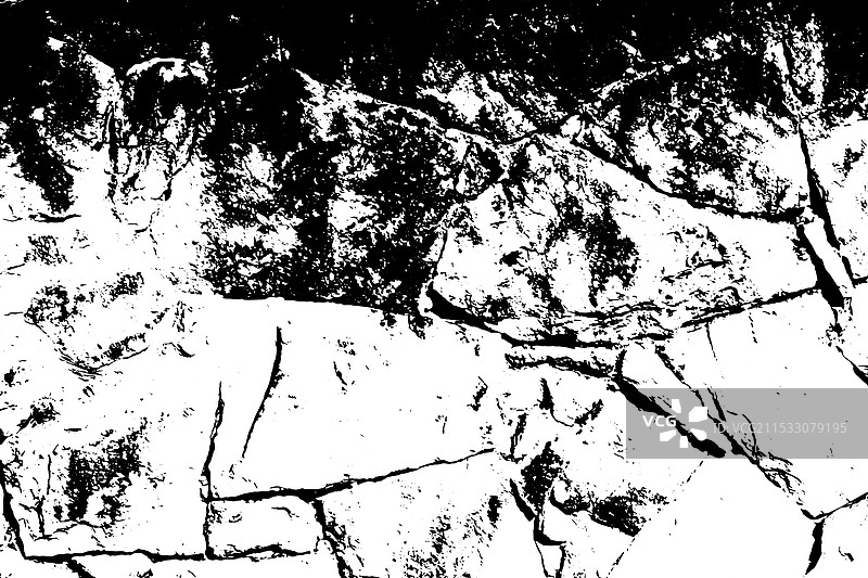 粗糙的黑白摇滚墙面纹理图片素材