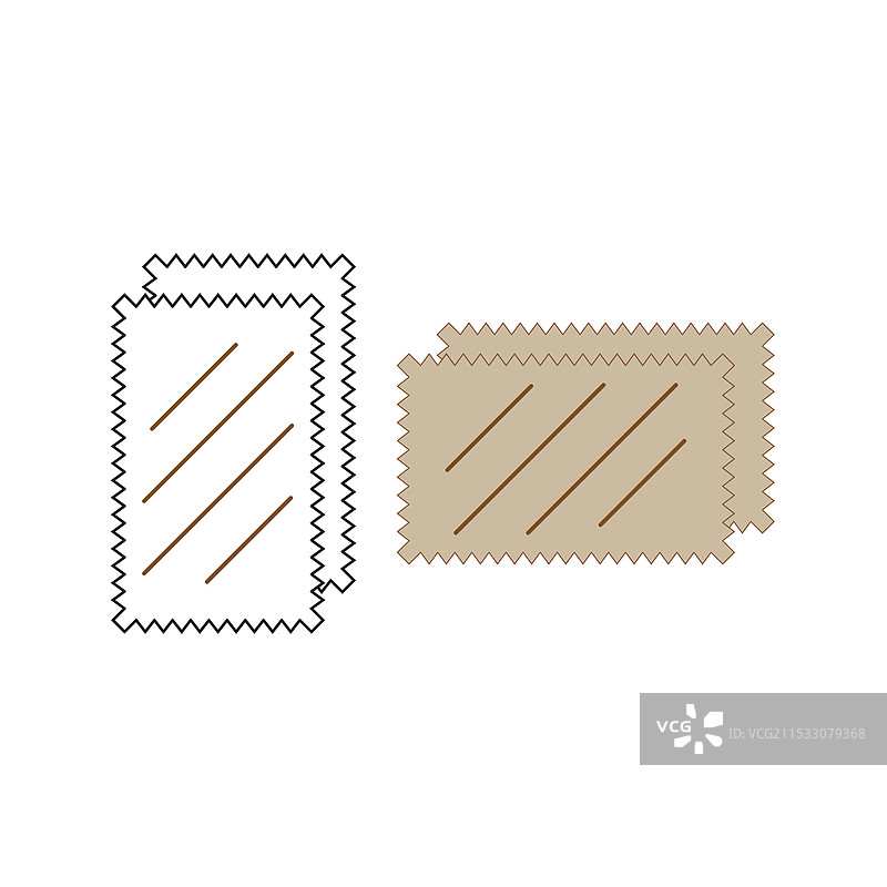 米色和白色的矩形清洁布图片素材