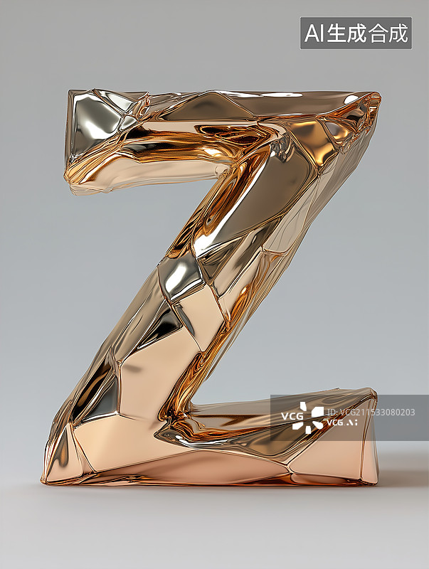 【AI数字艺术】英文字母Z图片素材