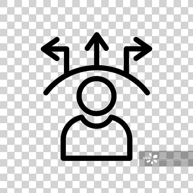 决策图标集 结论 承诺图片素材