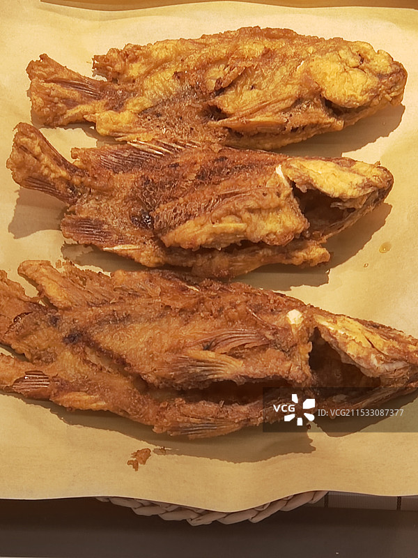 干炸小黄鱼图片素材