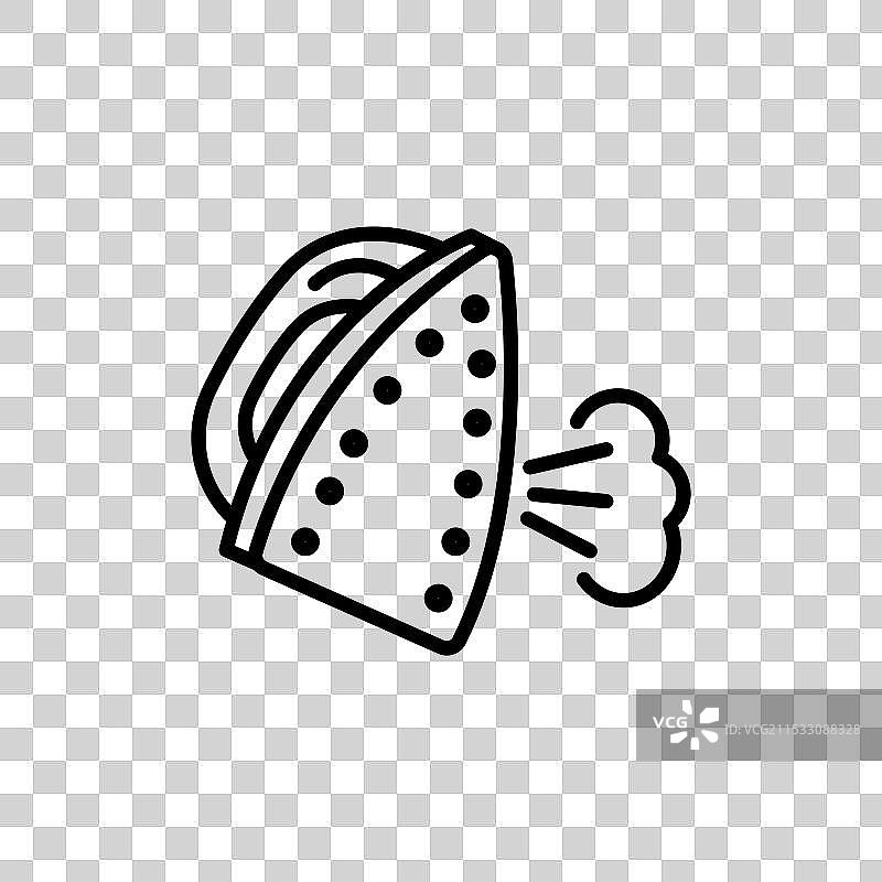 蒸汽熨斗图标集 服装护理 时尚图片素材