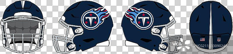 田纳西泰坦美式足球队头盔图片素材