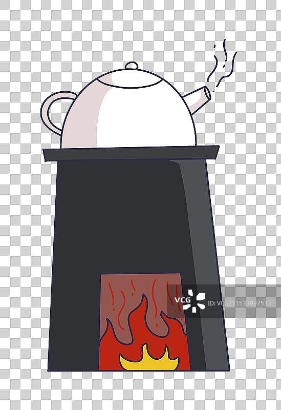 烧水壶图片素材