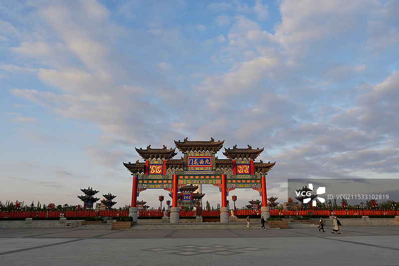 吴忠盐州古城历史文化旅游区图片素材