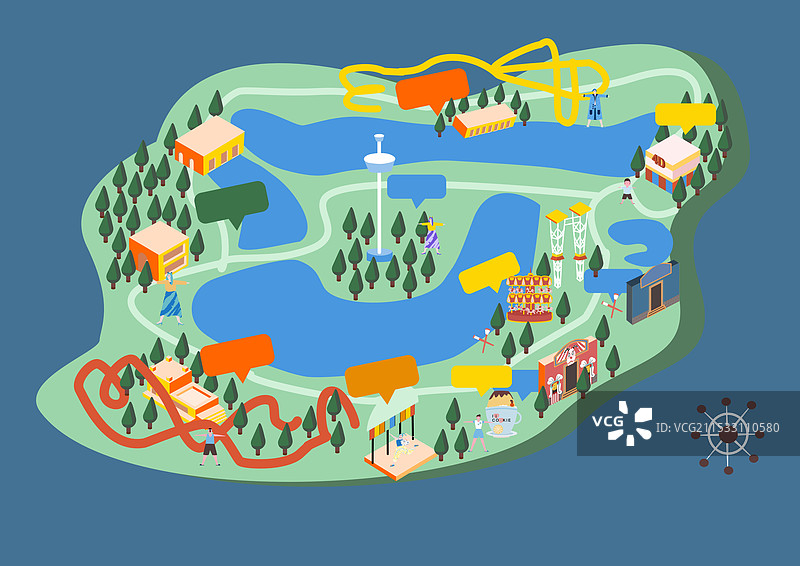 游乐园图片素材