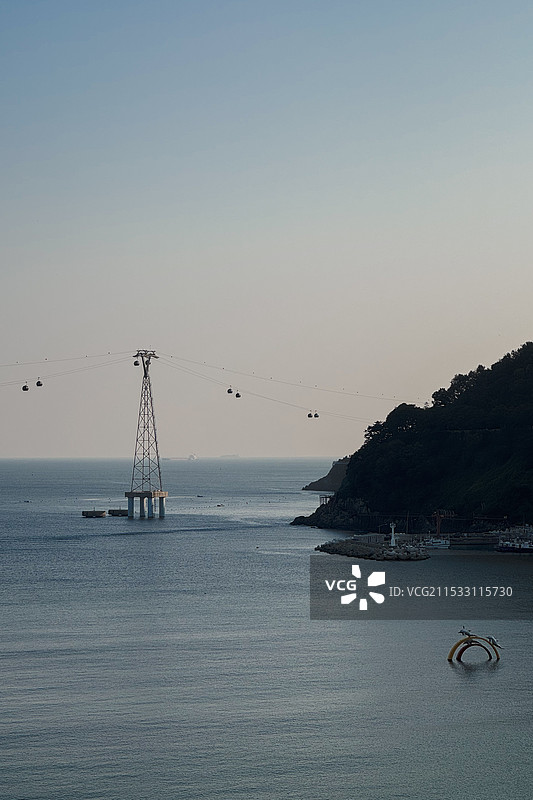韩国松岛海边图片素材