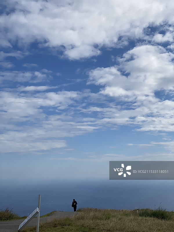 大室山风光31-行人图片素材