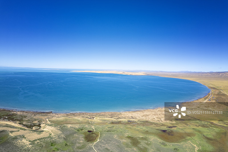 中国青海湖金沙湾图片素材