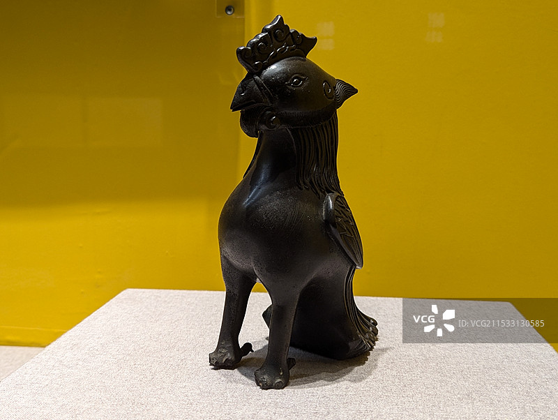 奉贤博物馆避暑山庄铜凤图片素材