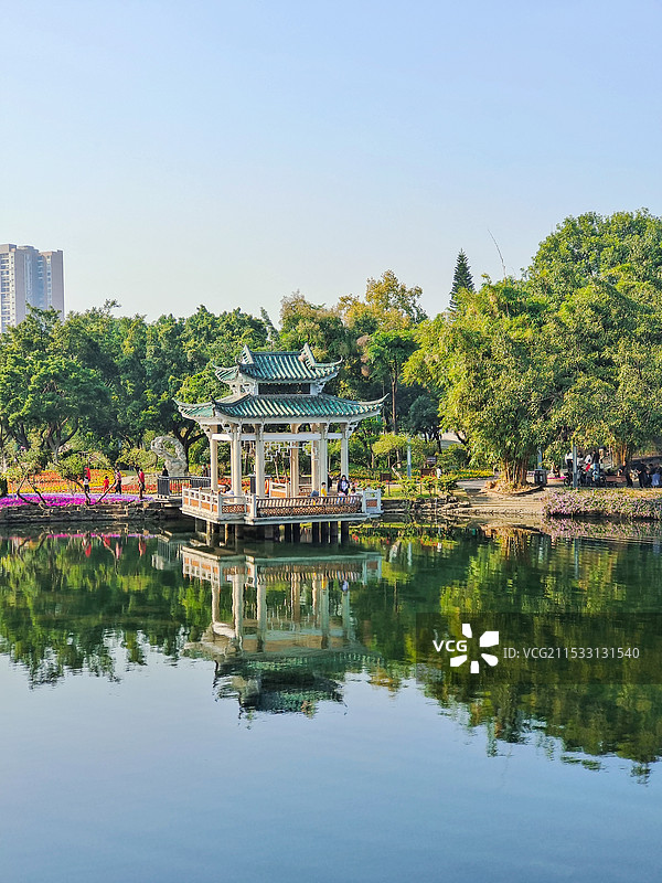 广东省佛山市禅城区石湾公园图片素材