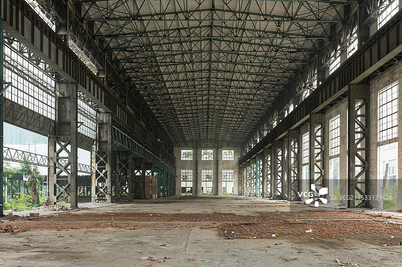 废弃工厂图片素材