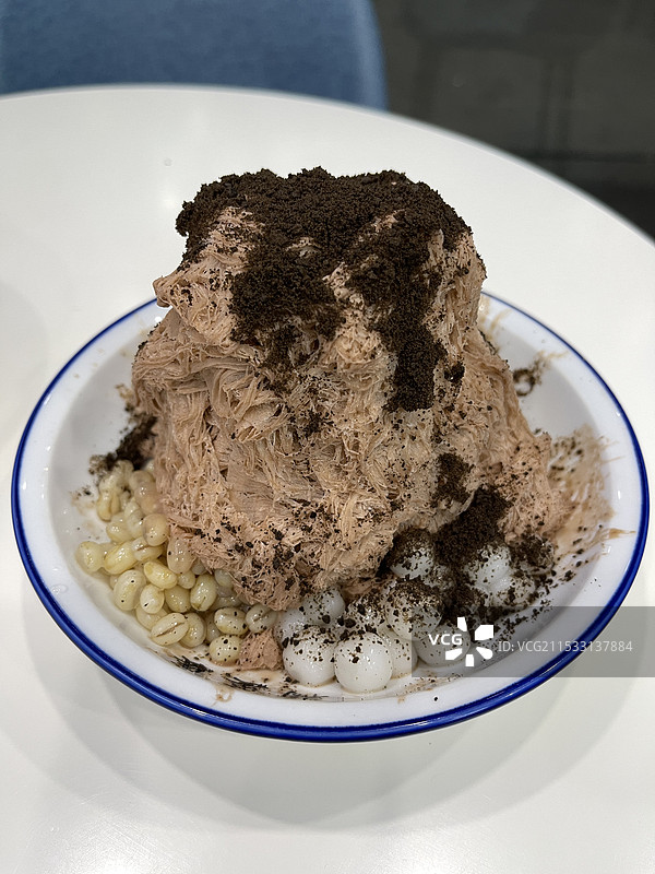 绵绵冰图片素材