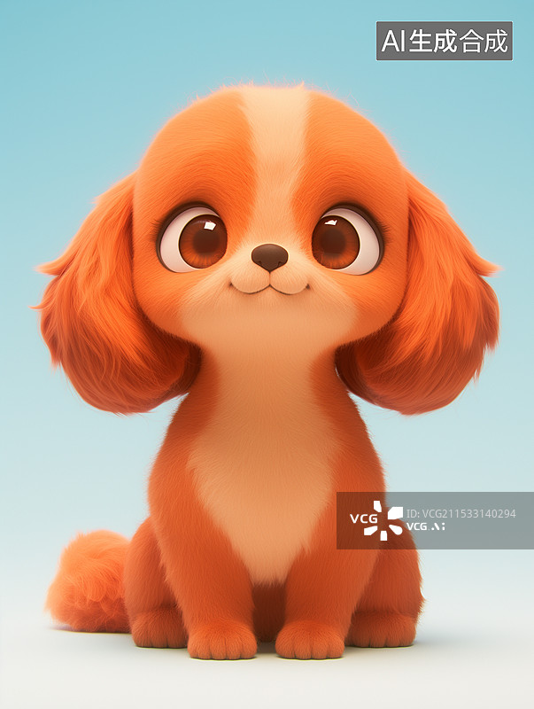 【AI数字艺术】卡通狗图片素材