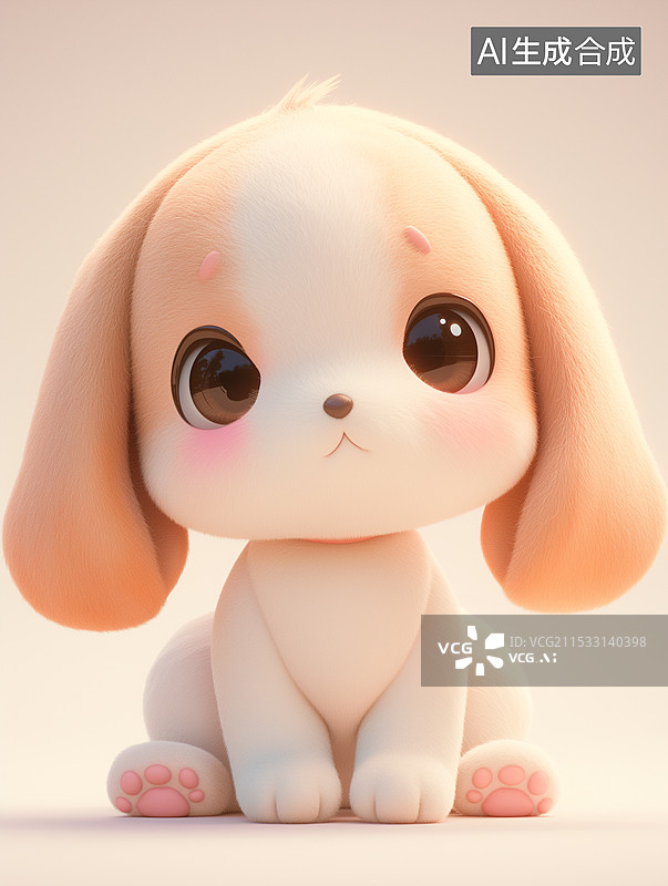 【AI数字艺术】卡通狗图片素材