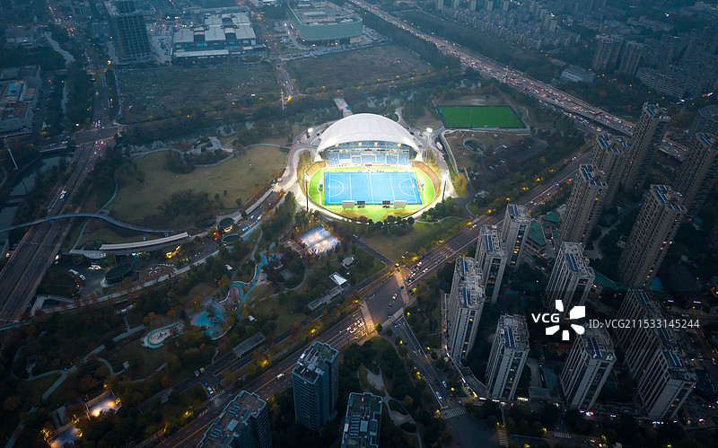 运河亚运公园曲棍球场图片素材