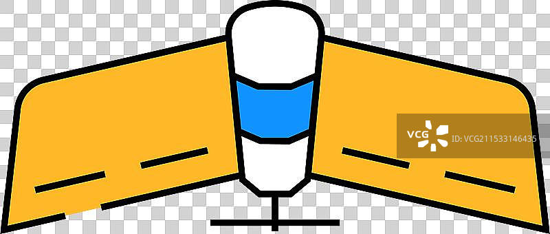 无人机航空工程师图标图片素材