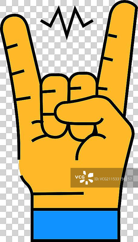 摇滚复古音乐偶像色彩图片素材