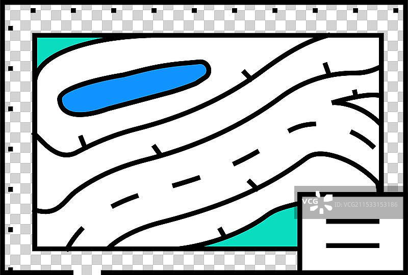 地质勘测采矿图标颜色图片素材