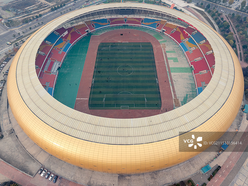 三门峡五原西路体育场馆体育场运动中心图片素材
