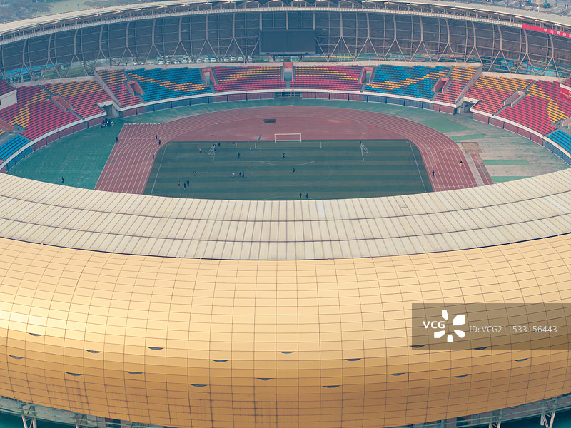 三门峡五原西路体育场馆体育场运动中心图片素材