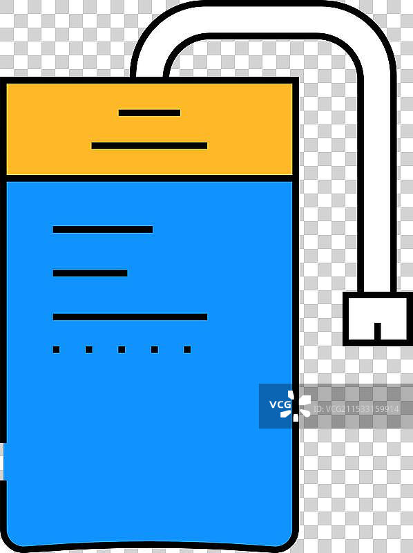 锂离子电池图标颜色图片素材